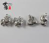 Aleación Plata Tibetana Zodiaco Pulsera Tobillera Colgante diy Hecho a Mano Cristal Pulsera Tobillera Cuentas Colgante Accesorios