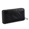 Bolsa Clutch Masculina de Couro Genuíno Couro Curtido Vegetal Porta-Cartões Multicartão Anti-furto Escova Clutch Masculina Carteira Masculina de Couro Genuíno de Alta Qualidade
