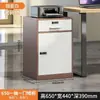 Mesita de noche, gabinete de acero, gabinete bajo para la oficina, gabinete de almacenamiento con cajones, gabinete pequeño para debajo del escritorio, gabinete multifuncional, gabinete metálico con cerradura