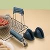 Juego de Pinzas para Tazón Anti-Escaldaduras de Tres Piezas Herramienta de Cocina Pinza para Tazón Pinza para Plato Pinza para Plato Vaporera Aislamiento Térmico Herramienta Soporte para Tazón