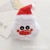 Peluche de dibujos animados Papá Noel muñeco de nieve alce árbol algodón DIY pasador tocado zapatos y calcetines bolsa accesorios accesorios decorativos