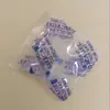 Rijie 1g dessecante que muda de cor azul, pacote de bolinhas à prova de umidade, dessecante de silicone que muda de cor laranja