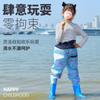 Pantalones de una pieza para niños que juegan con el agua, ropa impermeable para jardín de infantes, equipo para conducir en el mar, pantalones de lluvia para hombres y mujeres que pescan en la playa