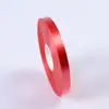 Ventas Directas de Fábrica Cinta de Color Decorativa de 0.8cm*50m Flor para Regalo Flor Rosa Empaque de Flores Cinta Tejida Decoración de Coche de Boda