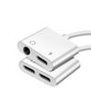 Convertidor de Audio Tipo-C Dos en Uno de Carga Rápida Adecuado para iPhone 17 Escucha de Música y Adaptador de Auriculares de Carga