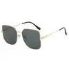 Nuevas gafas de sol de montura grande y degradado, adecuadas tanto para hombres como para mujeres con rostros cuadrados o redondos, que ofrecen un aspecto de alta gama y un efecto adelgazante, con protección UV