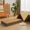 Colchão Tatami Dobrável Estilo Japonês 3E Fibra de Coco Juta Tapete de Chão Espessado Sala de Chá Varanda Tapete de Chão Tapete para Quatro Estações
