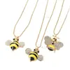 Collar de Abejita Estilo Nuevo para Mujer, Cadena para Clavícula Estilo Coreano Estilo Ins con Diseño de Alta Gama, Cadena Elegante y Exquisita para Cuello Cadena para Suéter