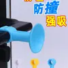 Cubierta para manija de puerta, tope de puerta de silicona anticolisión, cerradura inteligente de huellas dactilares y contraseña de acero inoxidable antirrobo, cubierta protectora para manija de puerta