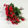 Simulación transfronteriza de azaleas pequeñas plantas verdes artificiales boda decoración del hogar ramo de flores falsas cesta de flores adornos de jardinería