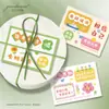 Cartões de Cumprimento Pequenos e Frescos para a Temporada de Formatura para Colegas de Classe, Presentes para Amigos, Exames de Admissão ao Ensino Médio, Flores e Frutas, Cartões Decorativos, Presentes
