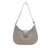 Bolsa feminina transfronteiriça Bolsa têxtil feminina 2024 Outono e inverno Nova moda All-match Simples Bolsa de um ombro Bolsa de axila feminina Bolsa crescente