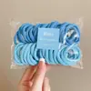Gomas para el pelo de colores pastel para niñas, cintas para el pelo de alta elasticidad para niños, gomas para el pelo de bebé que no dañan el pelo, gomas elásticas para trenzar, accesorios para el pelo