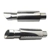 Tubo de Escape Modificado de Acero Inoxidable de Alta Venta Transfronteriza para Coche, Interfaz de 63 mm, Boca Oblicua, Tambor de Escape Recto, Tubo de Cola, Silenciador de Cola Trasero