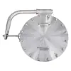 Suministro en Stock de Tapas de Inspección para Pozos de Registro de Acero Inoxidable, Tapa de Pozo de Registro Vertical de Apertura Rápida Resistente al Desgaste para Soldadura, Resistente a Altas Temperaturas