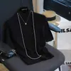 100% Lã Penteada Sem Costura Peça Única Gola Alta Curta Manga Curta Malha Camada Base Feminino Look Emagrecedor Top Primavera 909g