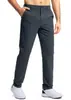 Novas Calças de Golfe Masculinas da Amazon para Exportação, Cintura Média, Stretch, Tamanho Grande, Corte Reto, Cor Lisa, Secagem Rápida, Leves, Calças de Terno