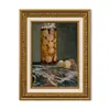 Xiyin TEME Suministro Transfronterizo Marco Retro Monet Floral Fruta Naturaleza Muerta Pintura Sala de Estar Comedor Vestíbulo Arte de Pared Decorativo