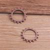 4 Colores 19mm Aleación Accesorios para Joyería Retro DIY Engranaje Mecánico Colgante Steampunk Encanto Conector