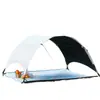 Lona Negra para Exteriores Tienda de Campaña Esterilla Impermeable Protector Solar Arco Parasol Portátil Esterilla de Picnic Ultrasónica
