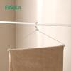 Tendedero Retráctil Fasola para Uso Doméstico, Herramienta a Prueba de Viento para Secar Edredones, Colgador de Ropa Extensible de Acero Inoxidable, Tendedero para Sábanas y Toallas