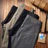 Novidade primavera e verão 2024 textura modal macia e confortável jeans fino cinco bolsos calça casual reta masculina