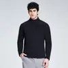 Camiseta informal de alta calidad, alternativa para deportes al aire libre, con media cremallera, cuello alto y manga larga, jersey elástico de secado rápido para ciclismo