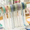 Fita Washi Bobo Gummy Series Embalada com Caixa 5 Rolos para Journaling DIY, Materiais de Diário, Adesivos Decorativos para Colagem