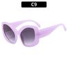 Nuevas gafas de sol elegantes ojo de gato para mujer transfronterizas Europa y Estados Unidos ins populares gafas de sol de moda gafas de sol avanzadas con protección solar