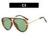 Gafas de Sol con Forma de Sapo Simples 2025 Nuevas Gafas de Sol Europeas y Americanas de Moda Versátiles Retro para Conducir Viajes