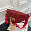 Bolso de pecho de comercio exterior al por mayor 2025 nuevo bolso de cintura simple de moda bolso de pecho Joker tendencia bolso de mensajero de hombro al por mayor