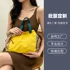 Bolsa de Nylon Multifuncional de Gran Capacidad, Bolsa de Lona Personalizada Resistente al Desgaste, Logo Personalizado, Fábrica de Origen, Bolsa de Compras Ecológica