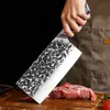 Cuchillo de Cocina Forjado Yangjiang, Doble Propósito para Picar y Cortar, Acero Inoxidable, Cuchillo Afilado para Cortar Huesos, Utensilios de Cocina