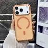 Funda Magnética Ice Mist para Teléfono para Apple 18promax Textura de Piel Ultra Delgada iPhone17 Disipación de Calor Funda Protectora Transfronteriza