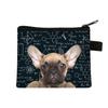 Nova Bolsa de Moedas Curta de Animal Fofo 2021 Mini Carteira de Cartão Bolsa de Armazenamento de Moedas com Impressão Digital para Cabelo