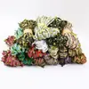 10m Corda de Cera Colorida Fita de Folha Folha de Salgueiro Rattan Feito à Mão DIY Adereços Decorativos para Headband Chapéu Folhas