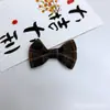 Gravata Borboleta Xadrez Vermelha e Preta Acessórios Suprimentos para Pets Materiais para Roupas de Bonecas DIY Acessórios de Joalheria Atacado