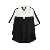 Camisa Polo de Rayas con Cuello y Manga Corta para Hombre, Camiseta Casual Resistente