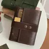 Cuaderno de Hojas Sueltas Retro Marrón A6 70% de Descuento Cuaderno de Agenda de Viaje Desmontable de Piel de PU
