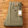 Pantalones Casuales para Hombre de Tencel y Lino Finos con Diseño de Espiga para Primavera y Verano, Lujo Ligero, Cómodos, Frescos, Transpirables, Pierna Recta Suelta