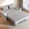 Sofá Cama Plegable, Cama Retráctil Multifuncional para Sala de Estar, Sofá Cama Moderno, Doble Propósito, Sofá Cama Removible y Lavable, Cama para Dormitorio