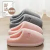 Pantuflas de algodón para mujer, nuevo estilo otoño/invierno, adecuadas para parejas, para uso en interiores, antideslizantes, estilo coreano, diseño simple, cálidas y forradas de felpa, hechas de algodón de látex
