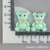 Funda para Teléfono Móvil de Pegamento Crema DIY Pinza para el Pelo Material de Dibujos Animados Accesorios de Resina Accesorios para el Cabello Accesorios Oso Agujero Parche para Zapatos