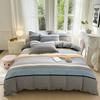 Ropa de cama sencilla de cuatro piezas, sábana de algodón con aloe vera, funda de edredón de 1,8 metros, textiles para el hogar, juego de 3 piezas de lijado norte, generación de estudiantes al por mayor