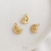 Pacote 14K Pingente Cor Ouro Real Gato Palma Pingente Gato da Sorte Pingente Astronauta Veado Lua Pingente para Pulseira DIY Joia Pingente