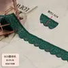 Acessórios de Renda Elástica Colorida para Decoração de Tecido DIY Feito à Mão, Decoração de Bainha de Saia, Materiais Estreitos Pretos e Brancos