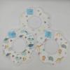 Babero Desechable para Bebé, Anti-Escupitajo, Impermeable, Pieza Única, Empaquetado Individualmente, Stock Listo del Fabricante al por Mayor, Estilo con Cintas para Atar al Cuello