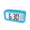 Reloj Despertador Inteligente LCD Multifunción Luz Nocturna Reloj Electrónico Inteligente Operación Silenciosa Función de Repetición Reloj Inteligente Específico para Estudiantes