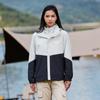 Chaqueta Birdfz de Bloques de Color para Hombre, Adecuada para Acampar y Viajar, Impermeable y Cálida, Chaqueta de Pesca Tres en Uno para Mujer, Tres en Uno para Hombre
