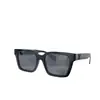 2024 nueva marca de moda OFF gafas de sol Europa y Estados Unidos rojo de internet con caja de placa gafas de sol para hombre y mujer OERI111